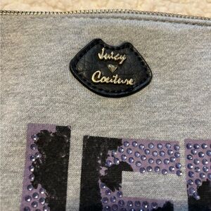 Juicy Couture Gray and Purple Women's Bag